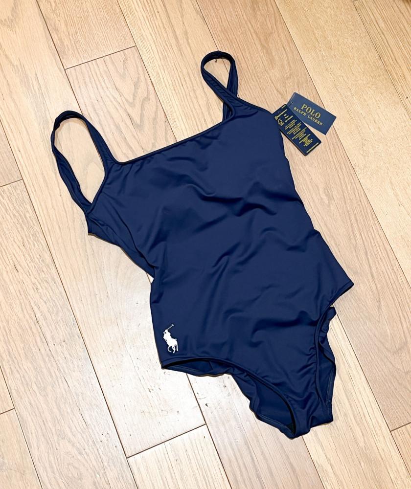 폴로랄프로렌 여성 포니 로고 원피스 수영복/POLO RALPH LAUREN SWIMSUIT