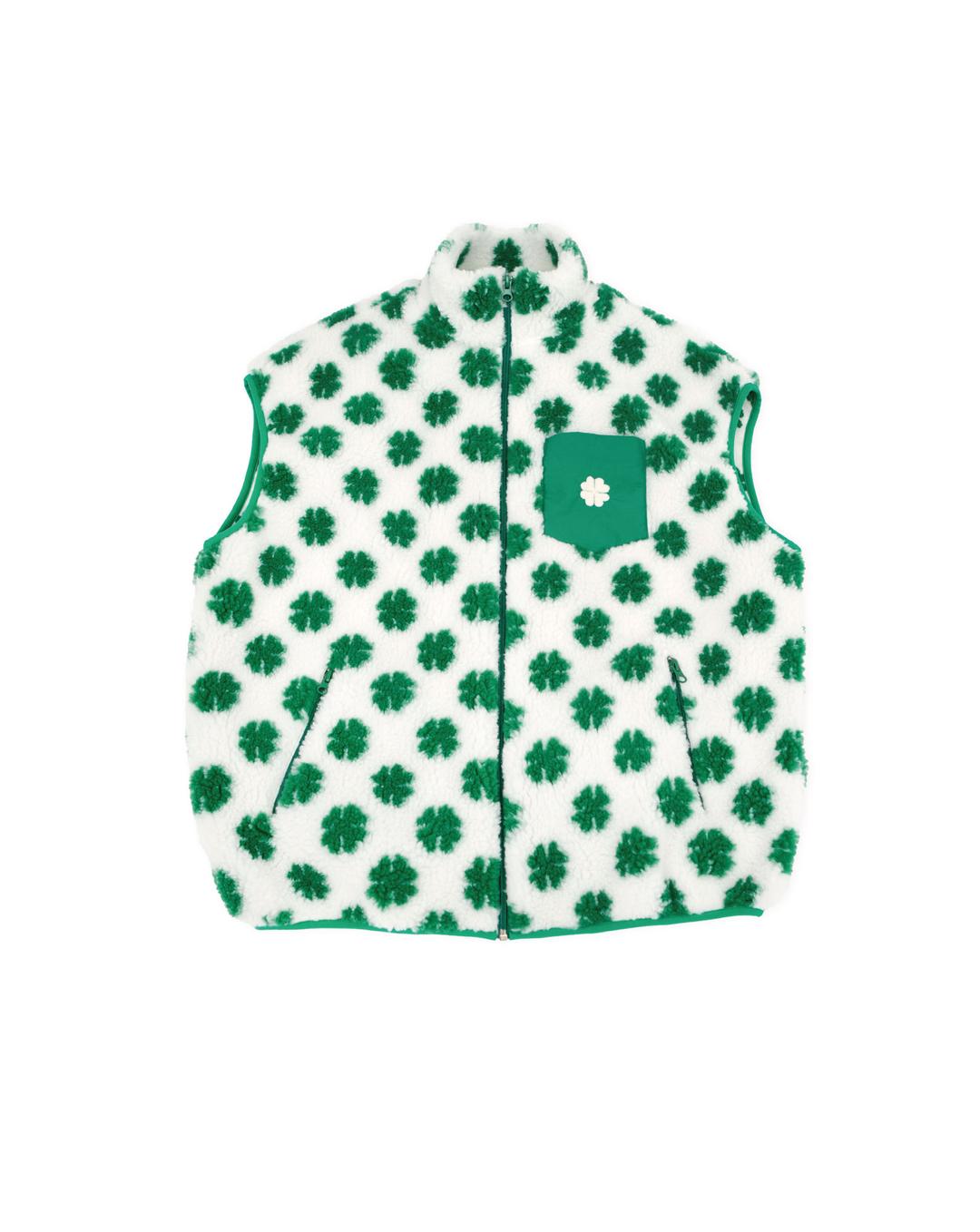 LUCKY FLOWER FLEECE_VEST