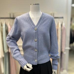 알파카보석단추니트가디건(RP21BXKC714 LB)