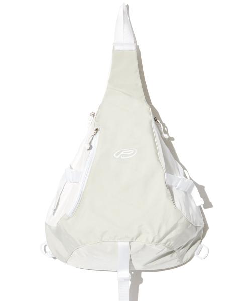 EX NYLON SLING BAG (LIGHT GREY)