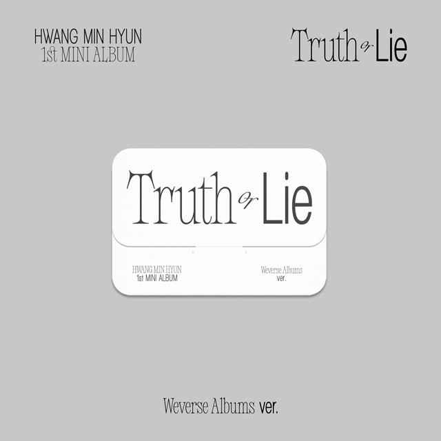 황민현 - TRUTH OR LIE [1ST MINI ALBUM] [WEVERSE ALBUMS VER]