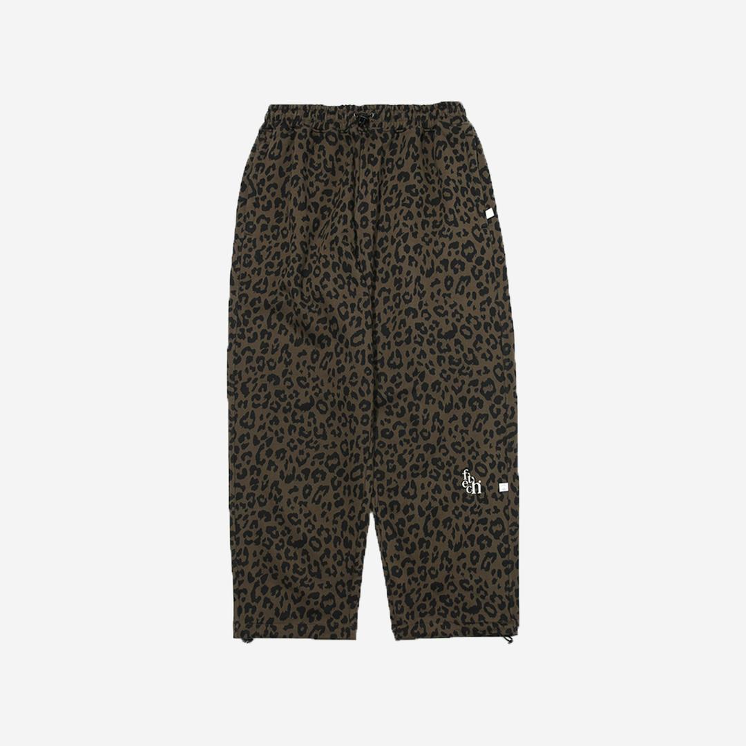 Fetch U.S Cotton Leopard Pants Khaki