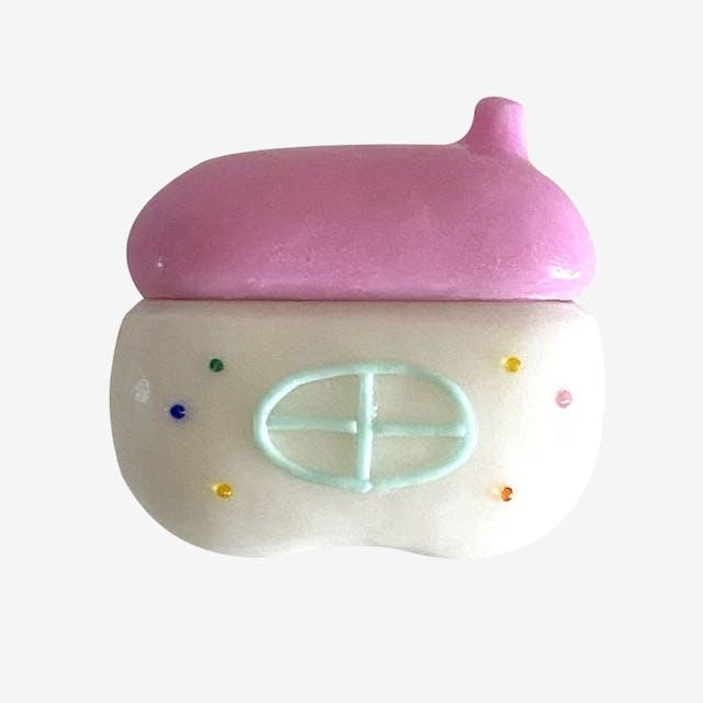[찹스틱스 단독] airpods house case (pink roof)