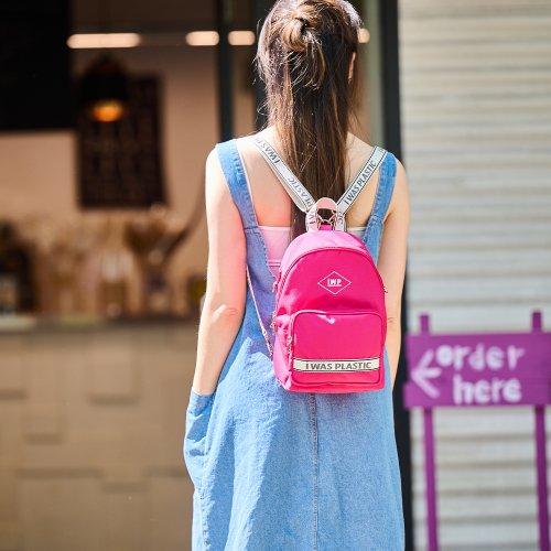 v2.0 에코 미니백팩 리사이클 가방 핑크