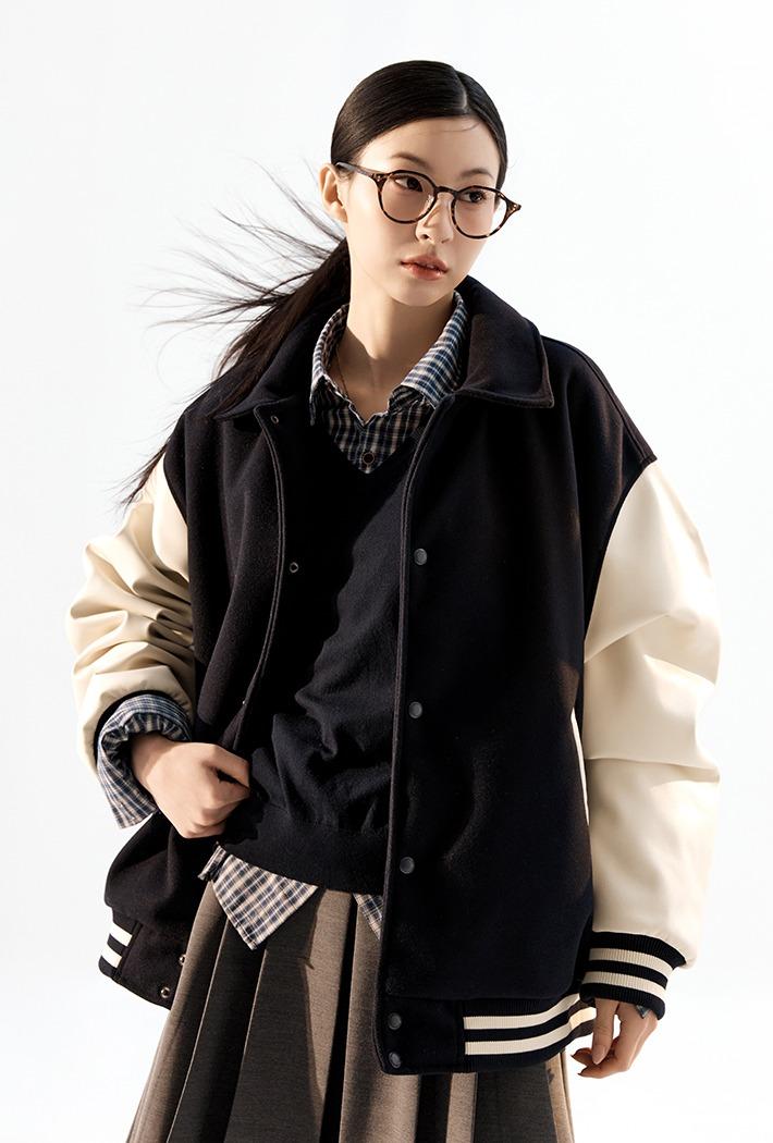 베이직 바시티 재킷 (SPJAE4TC01 RE)_(W)SPJAF12C01