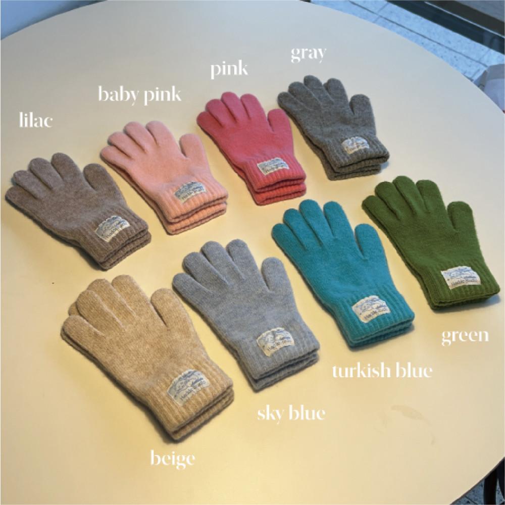 [선물포장] 러브미 울 장갑 겨울 커플 데일리 8 color 따뜻한