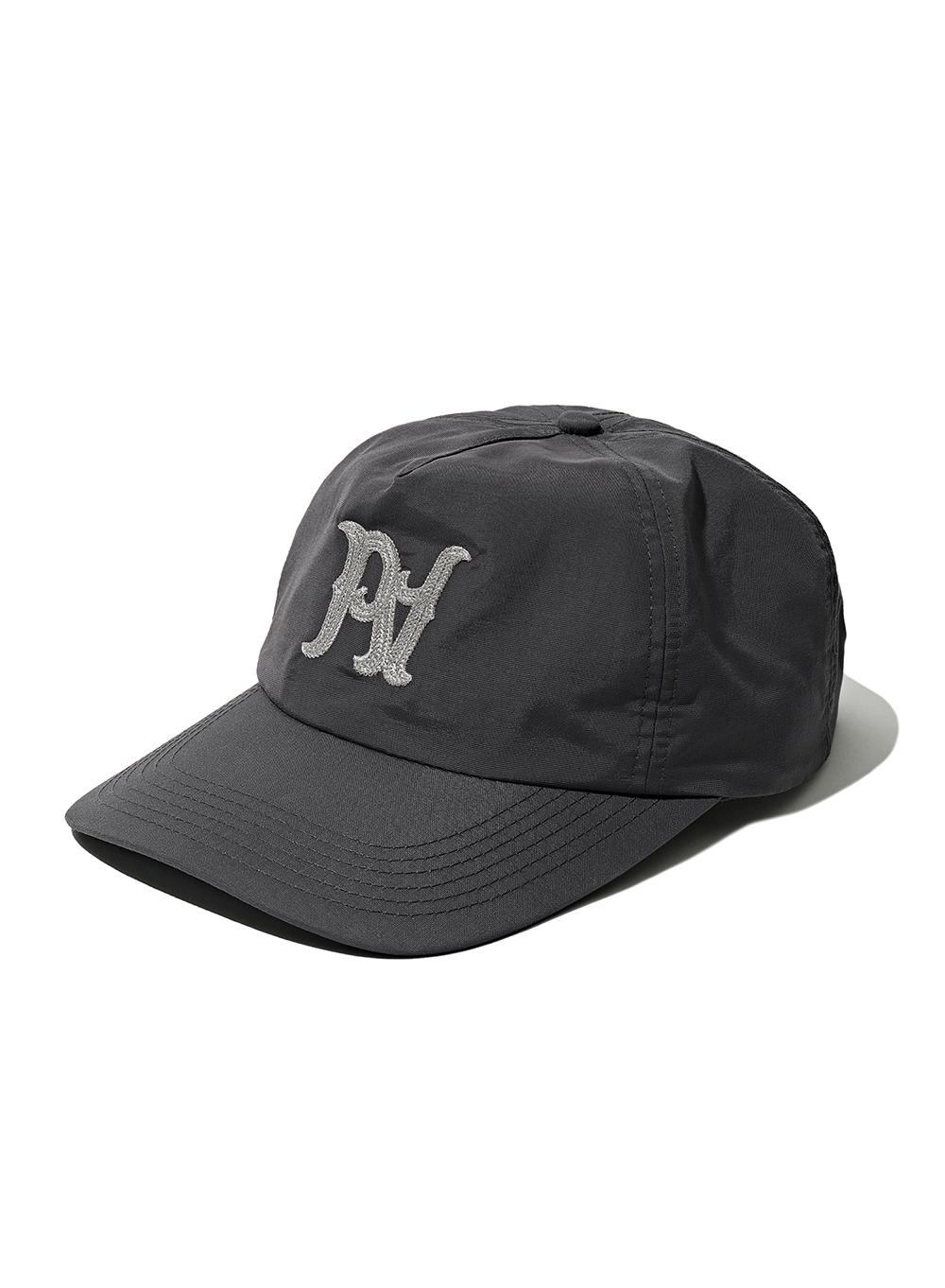 Nylon PA Ball Cap_Charcoal