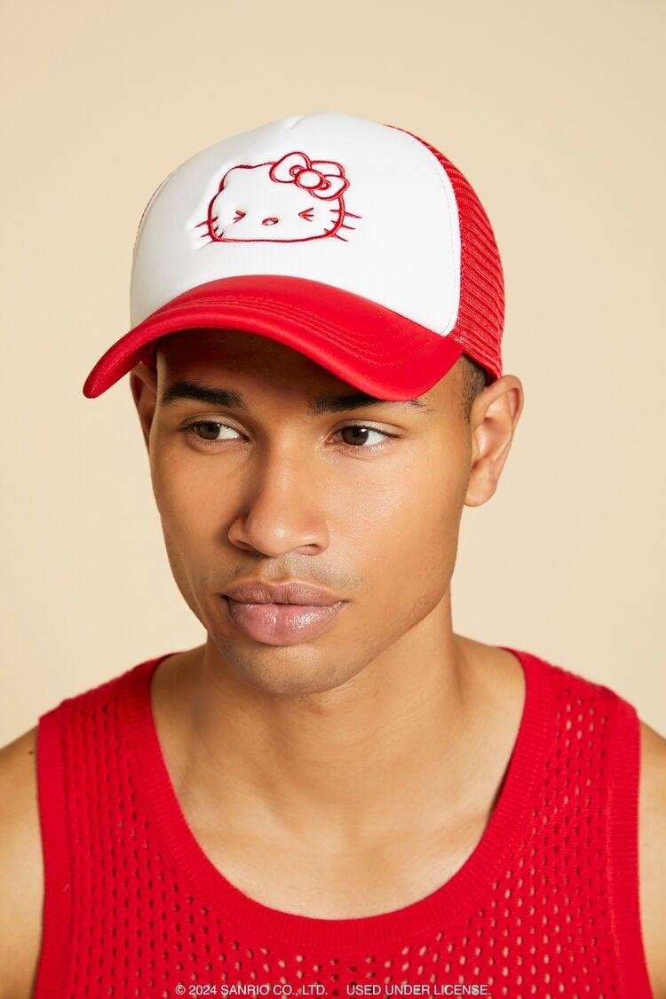 Embroidered Hello Kitty Trucker Hat | Forever 21