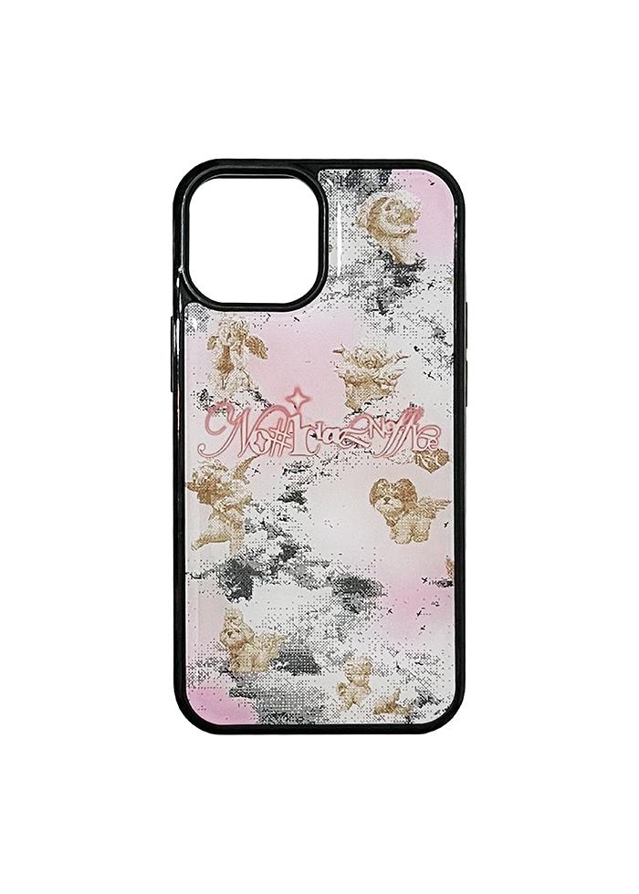 [주문제작] ANGELS IN THE SKY EPOXY PHONE CASE PINK
