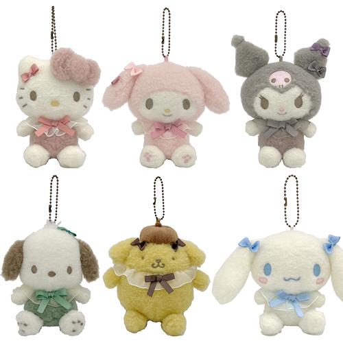 [산리오] 혼와리 마스코트 홀더 인형