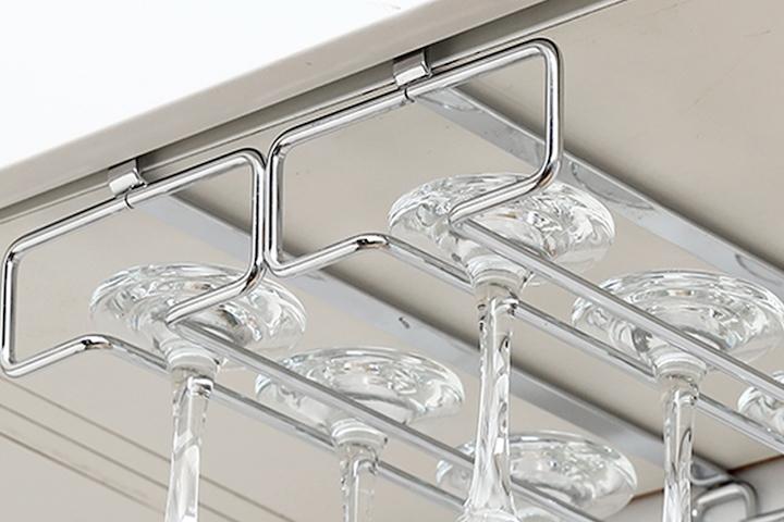 올스텐 최고급 무타공 2단 와인잔 거치대 와인잔걸이 홀더 랙