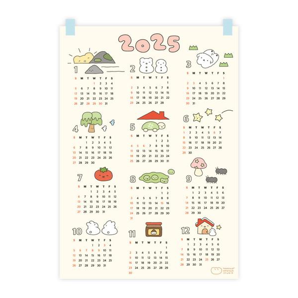 2025 poster calendar
