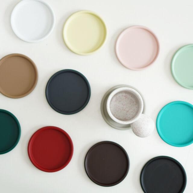 스텐 논슬립 컵받침 홈카페 코스터 12컬러