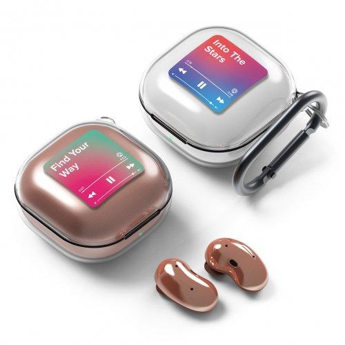 플레이리스트 시리즈 버즈2프로 버즈라이브 버즈2 하드 투명 케이스