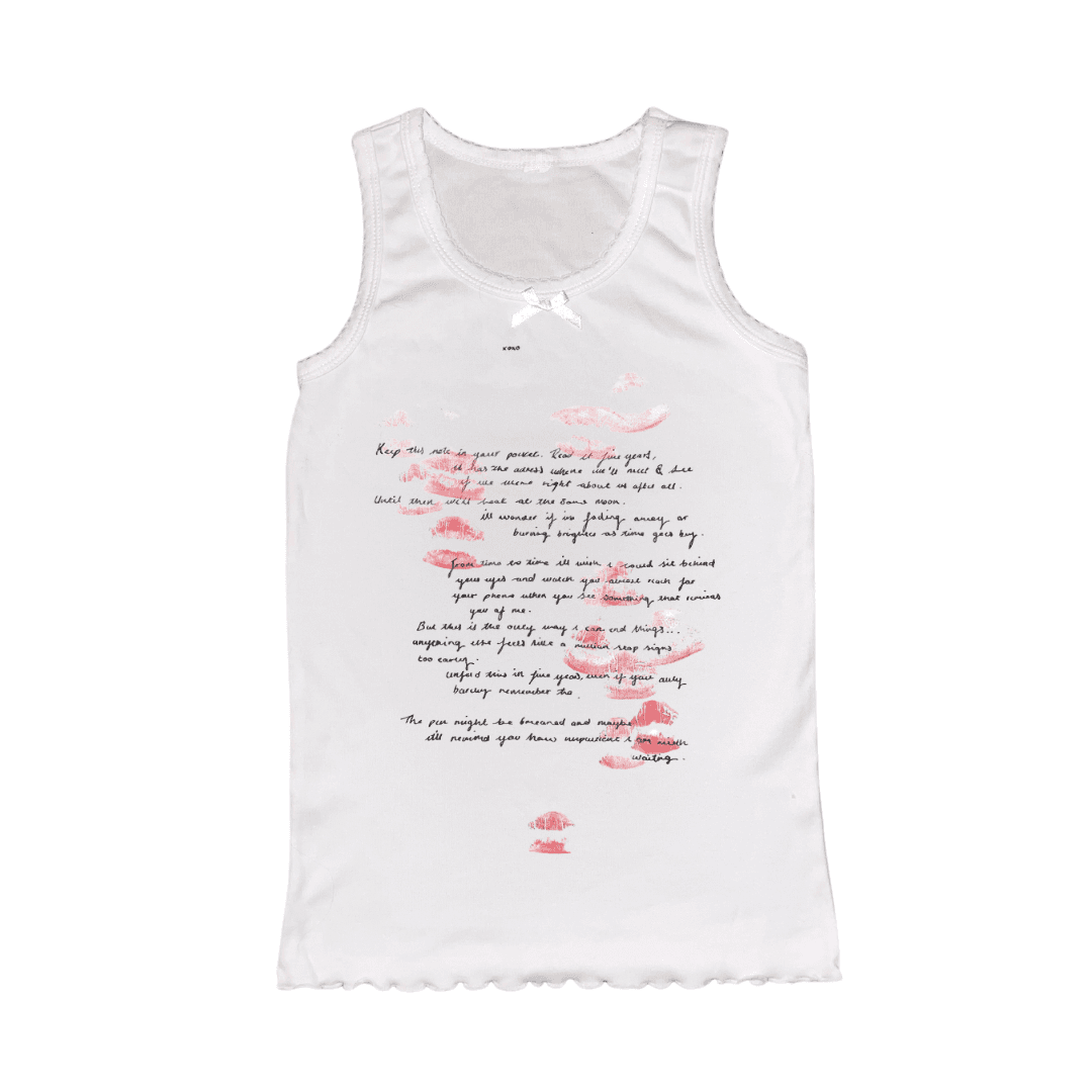 Love Letter Tank - S/M