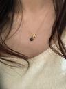 [925 silver] 브리저튼 이니셜 은 목걸이 (9 type, 2 color)