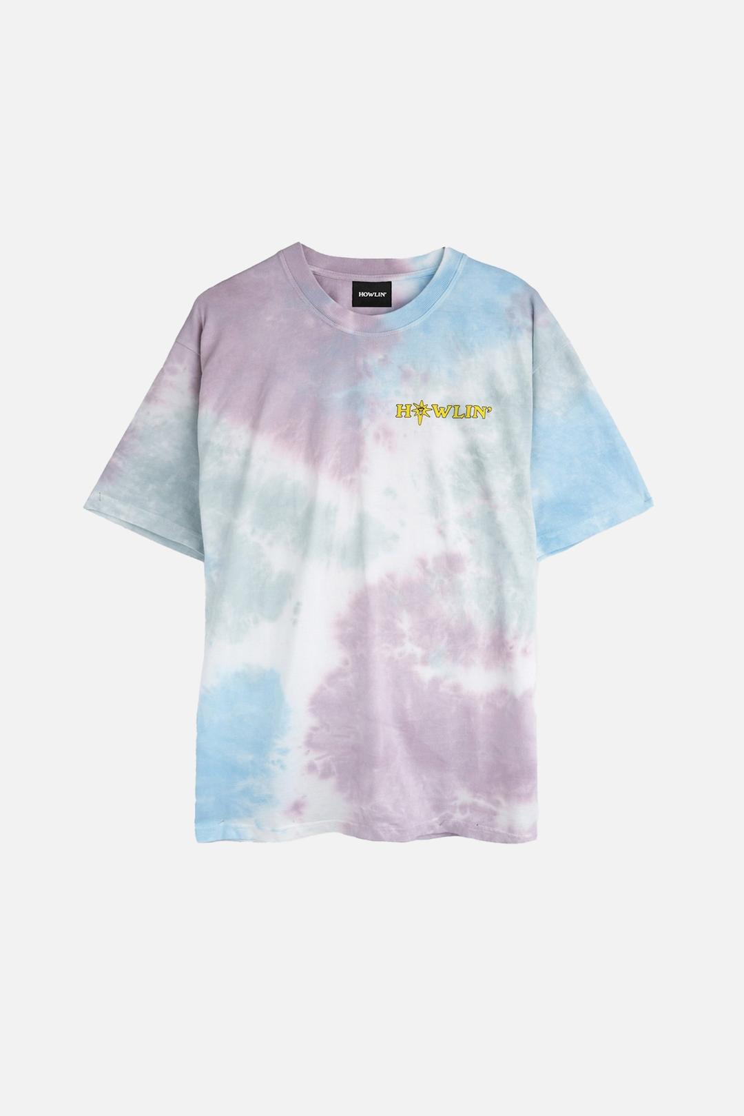 HOWLIN Howlin' Tie Dye T-Shirt - Short Sleeve "Summer Mix\" 하울린 하울린 타이 다이 티셔츠 - 쇼츠 슬리브 \"서머 믹스\"