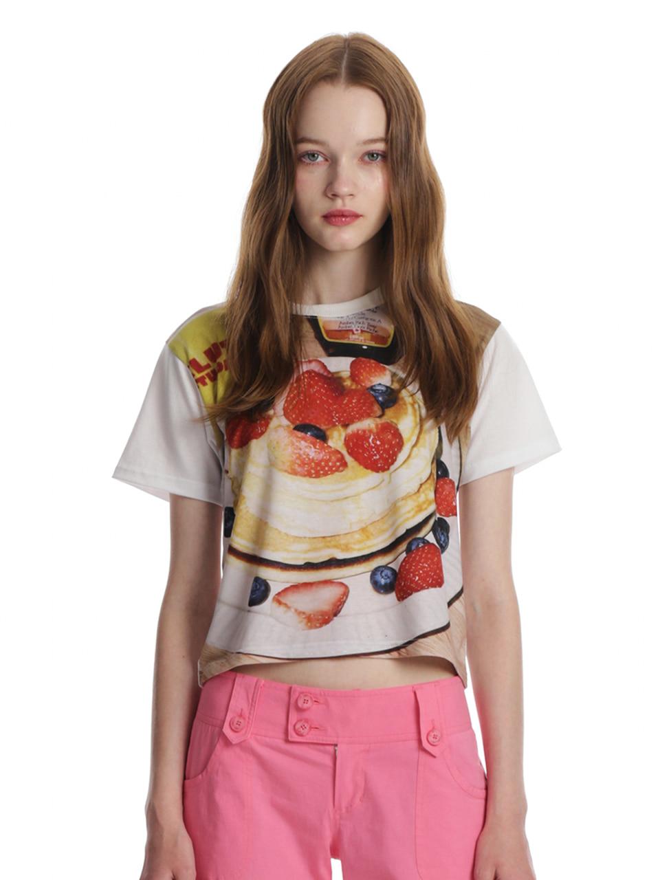 0 3 berry pancakes t-shirt