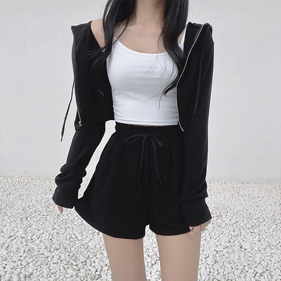 [자체제작]나랑 같이걸을래 트레이닝 세트(집업+팬츠 별도구매)