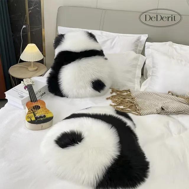 귀여운 인테리어 판다 캐릭터 욕실 화장실 침대 주방 쇼파 쿠션 러그