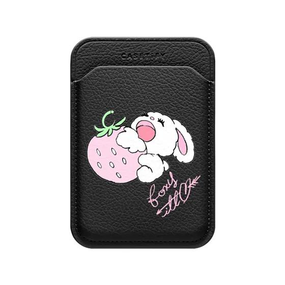 Bunny Eating Strawberry