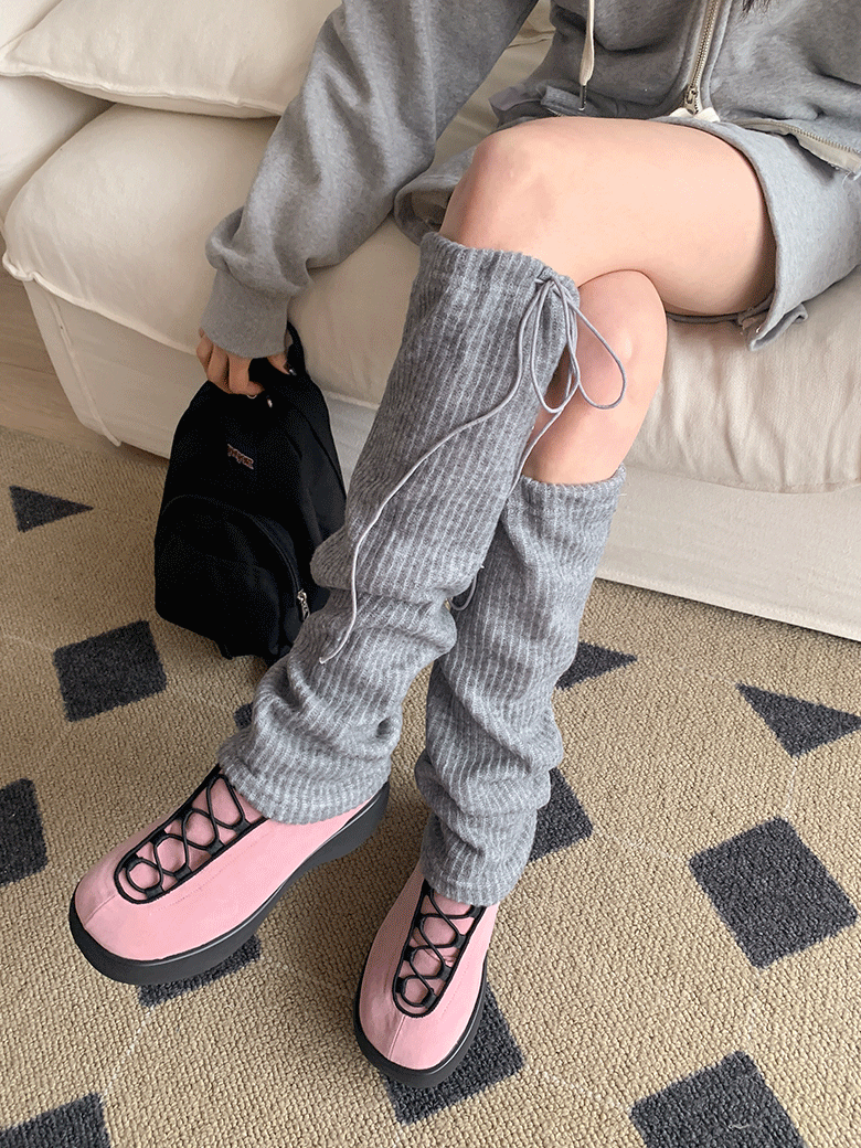 [무료배송] 스트링 레그 워머 (3color) 💓 무배 이벤트중 : 인스타그램 문의 폭발 봄신상품💓