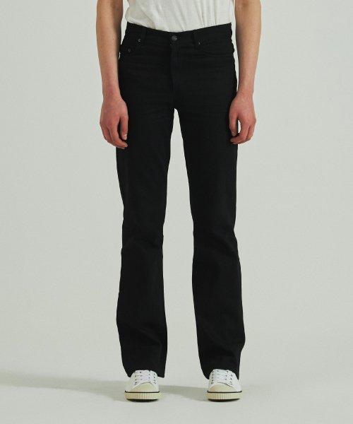 FLARED JEANS BLACK DENIM