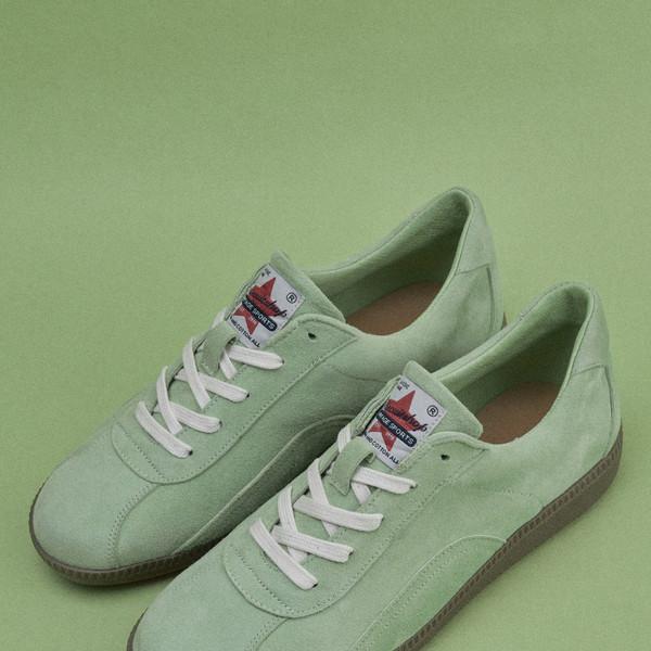 Cookie Suede Bowling Shoes (Melon Green)