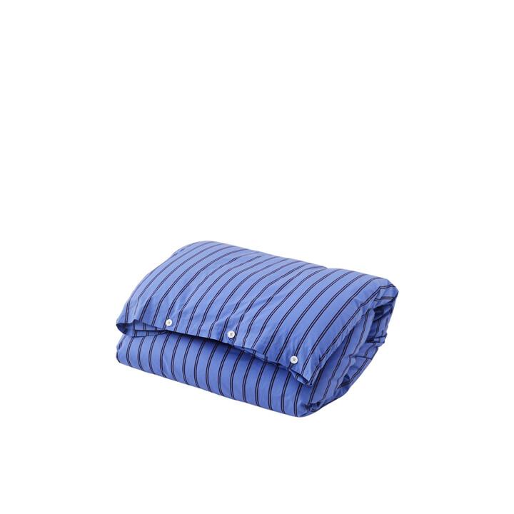 테클라 퍼케일 싱글 듀벳 커버 (PD-BO-160X210 BORO STRIPES) 블루