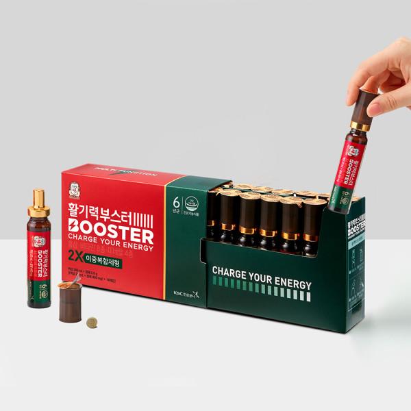 활기력 부스터 (액상20ml+정제400mg) x 14개입 (쇼핑백동봉)