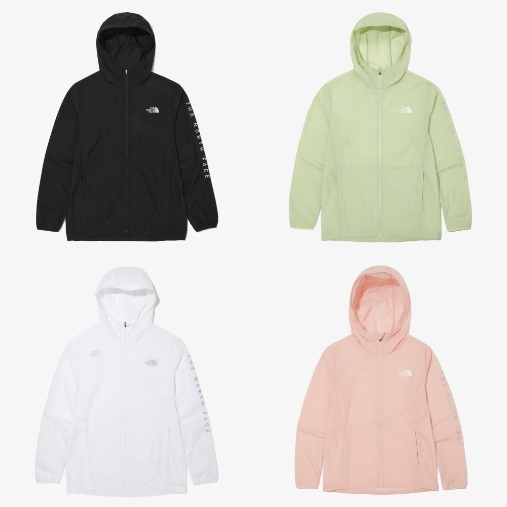 노스페이스 바람막이 후드 집업 경량 남성 여성