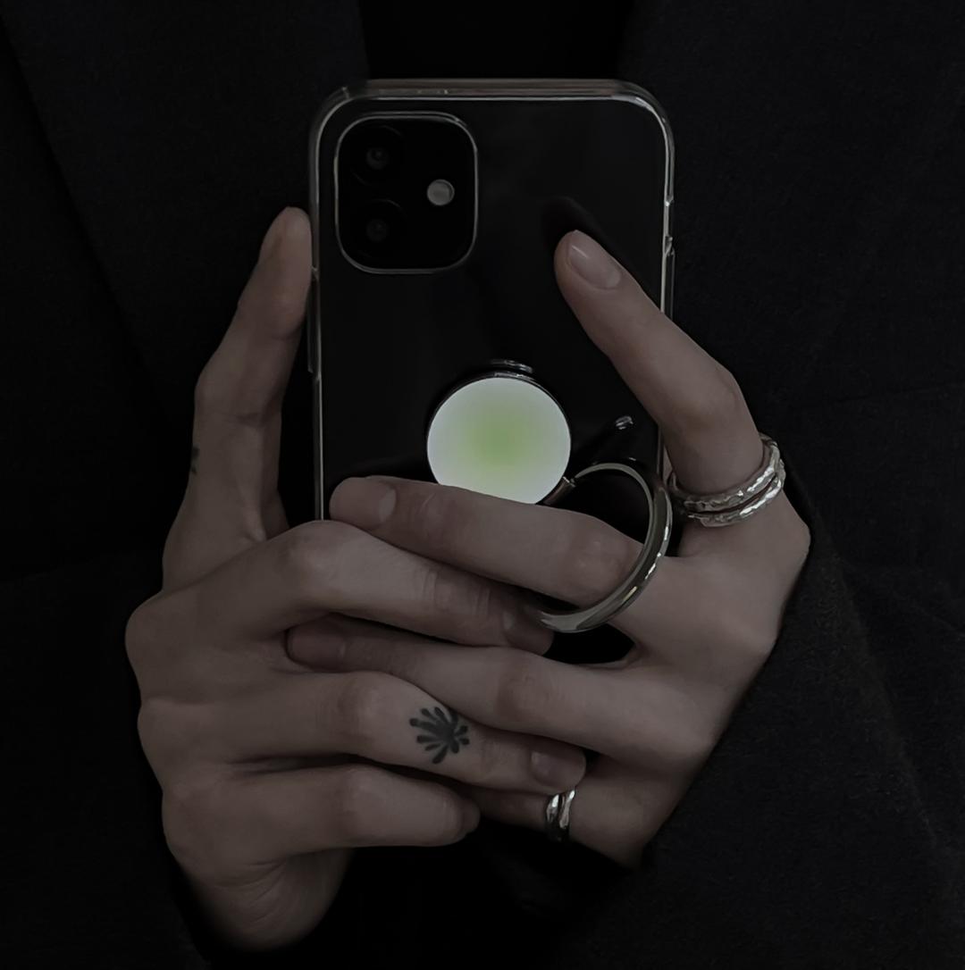 Drop Ring - Apple Green