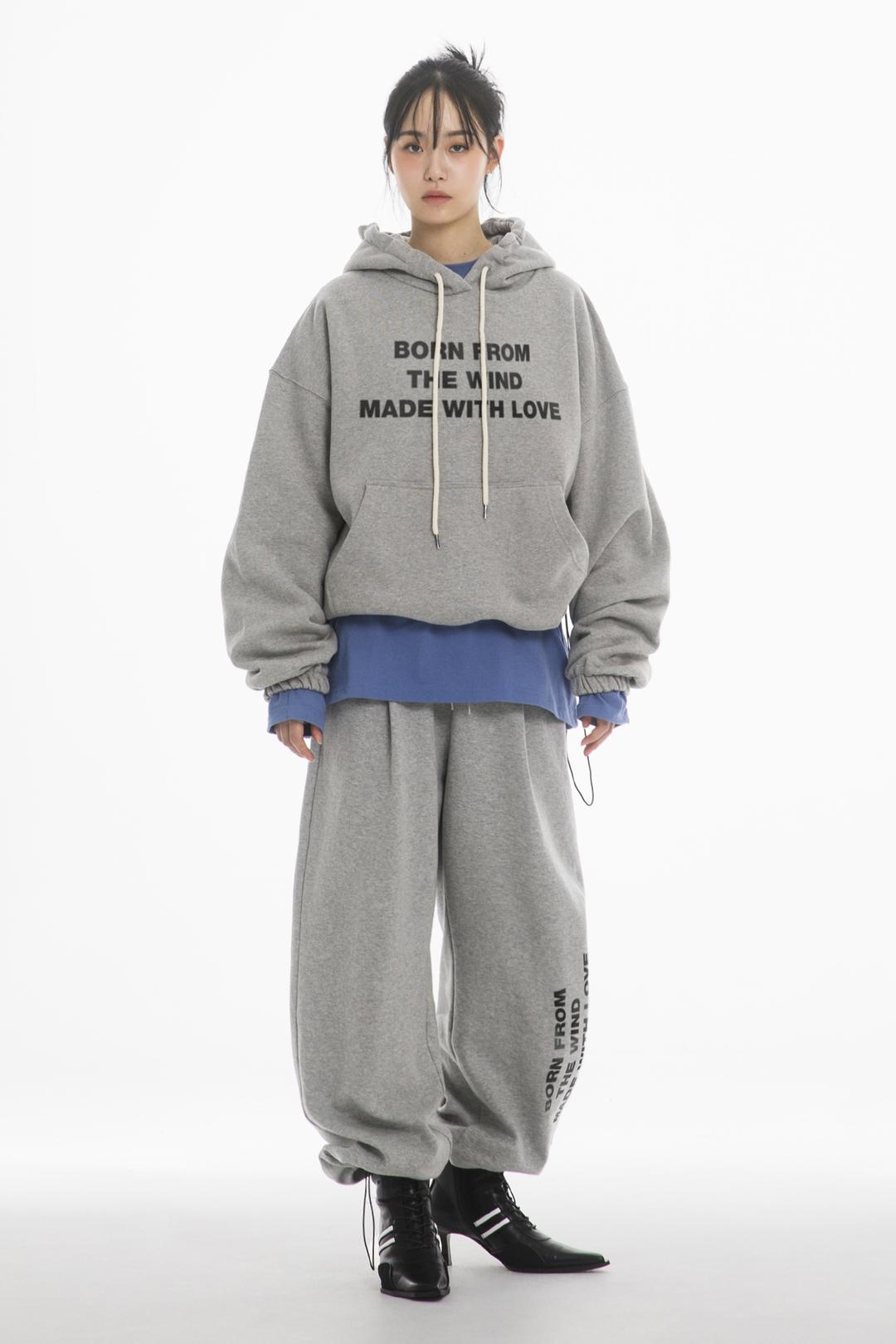 MWL STRING HOODIE - MELANGE