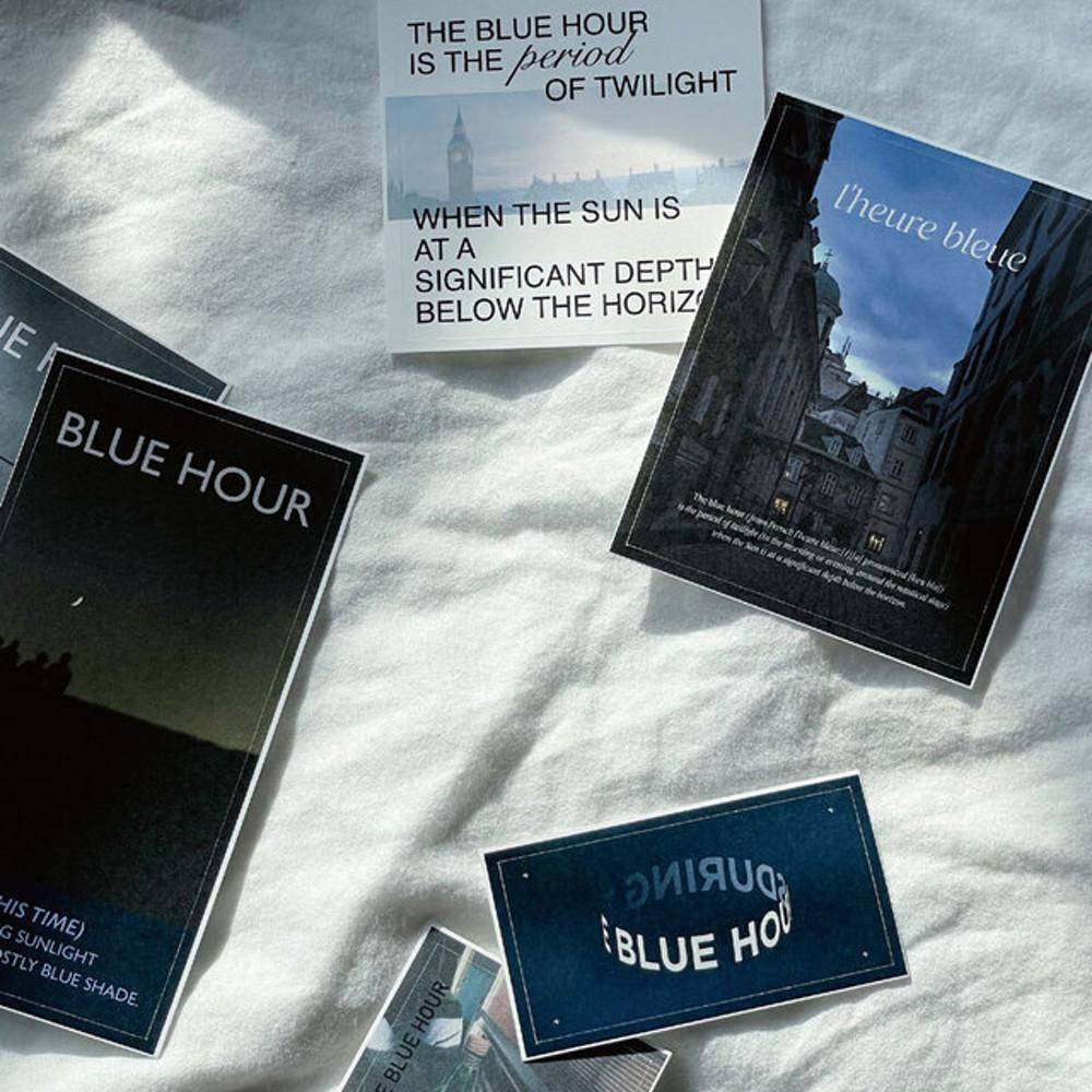 이뮤지노 블루 아워 스티커팩