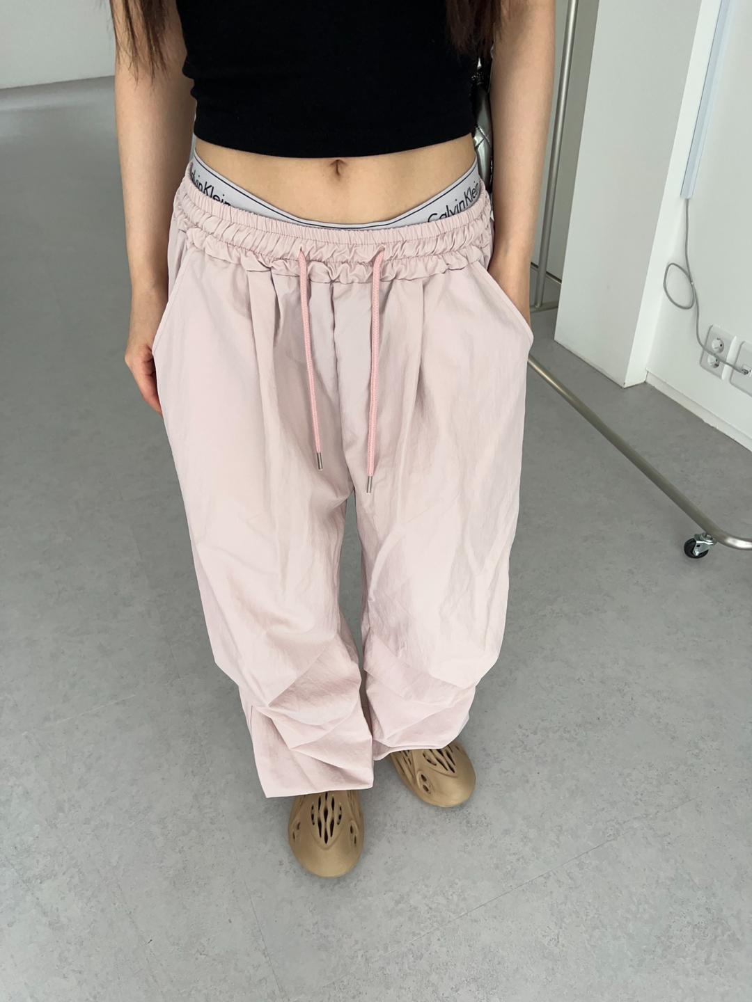 nylon parachute pants (5color)