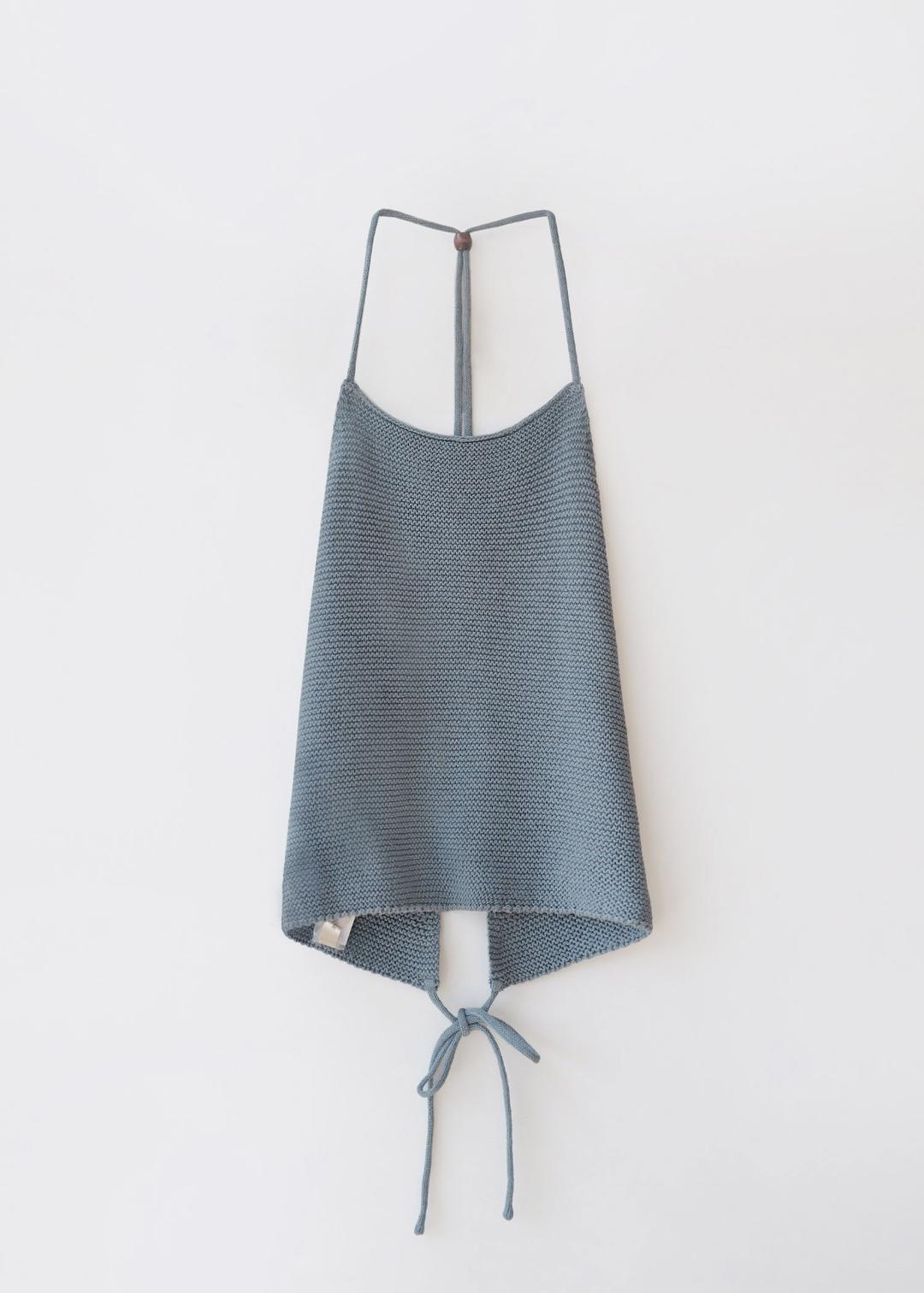 Oliver halter sleeveless (blue)