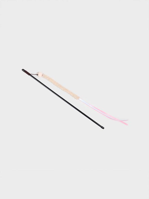 [펫]  솜뭉치 방울 고양이 낚싯대