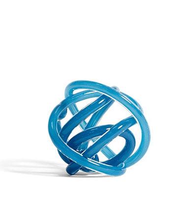 헤이 오브제 유리문진 HAY Knot No2 Medium Steel Blue
