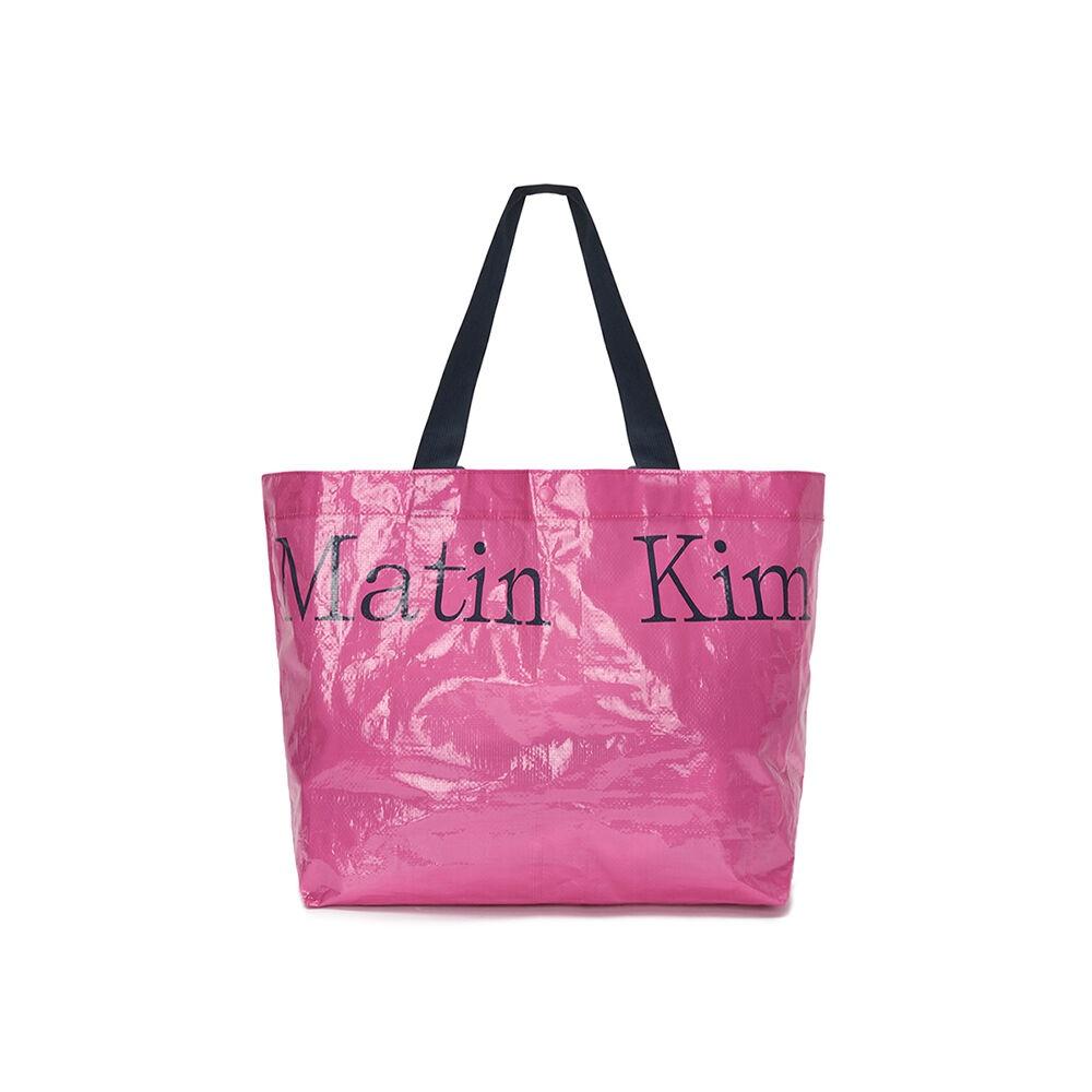 MATIN TARPAULIN SHOPPER BAG IN PINK