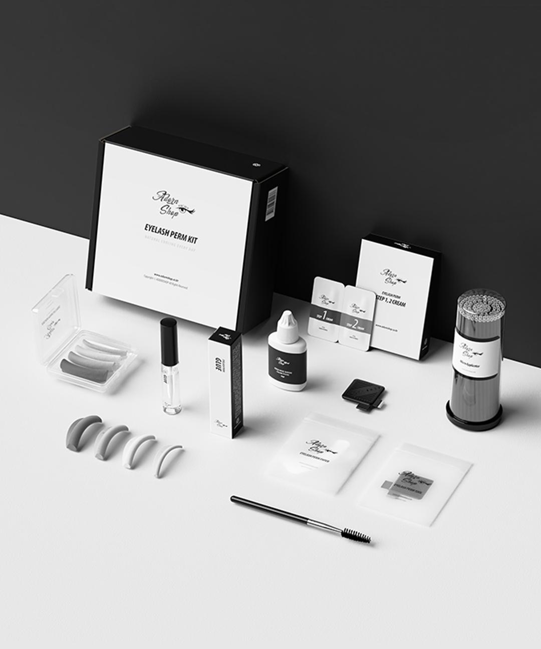 아던샵 셀프 속눈썹펌 세트 (10회분)