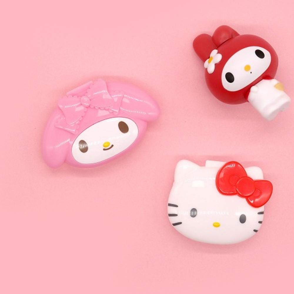산리오 비타민 알약 케이스 보관함 약통 미니 휴대용 영양제 수납함 헬로키티 마이멜로디