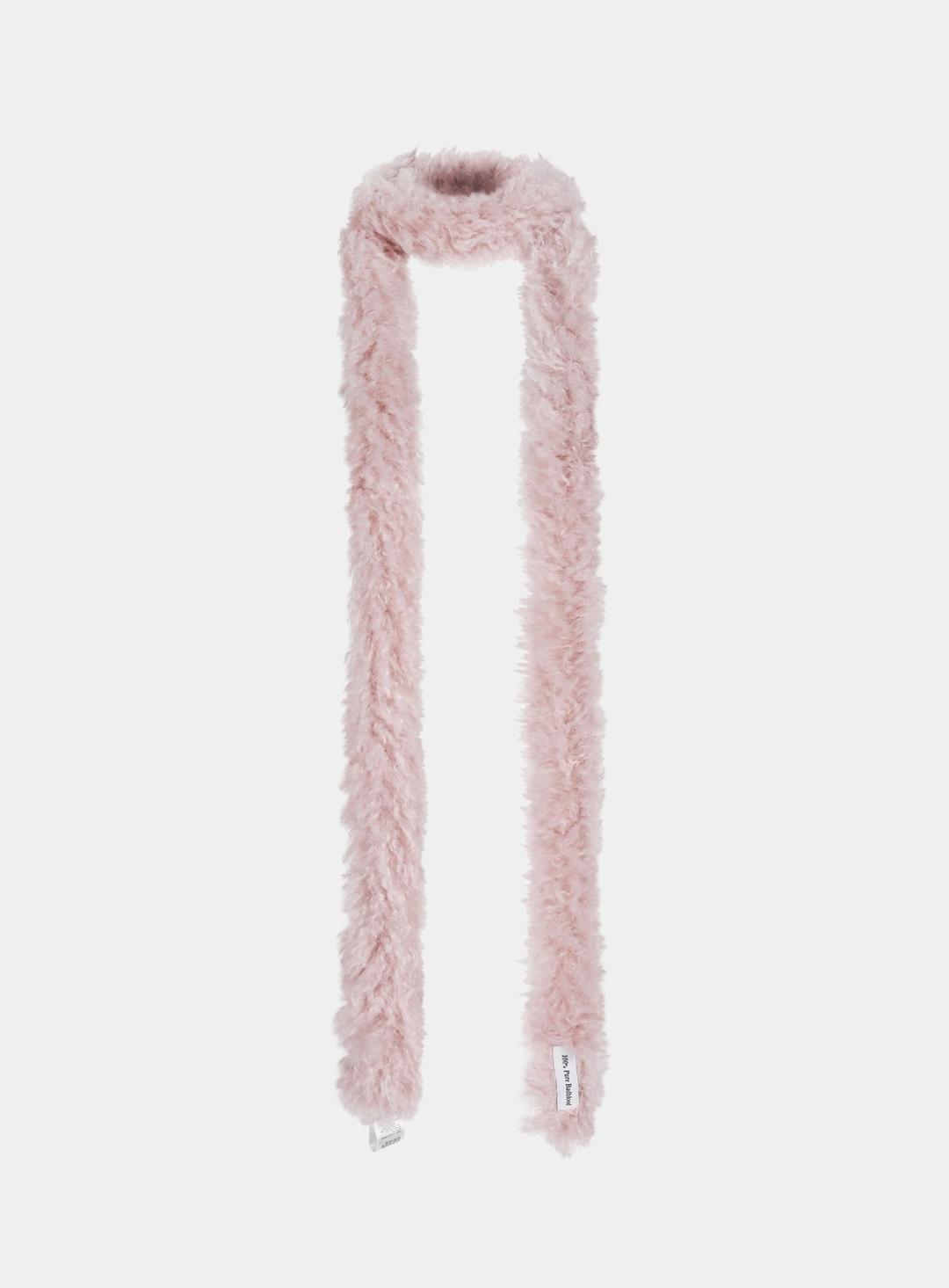 [w-scarf23-016] Pure 에코퍼 스카프 - 핑크