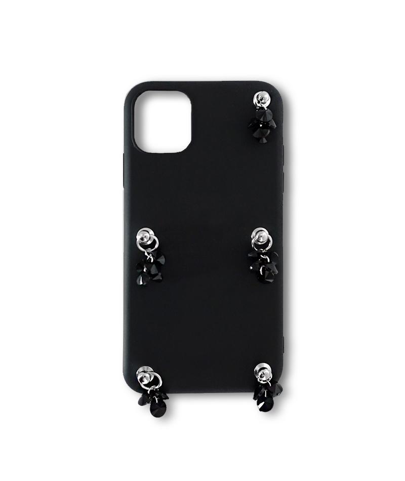 beads black phone case