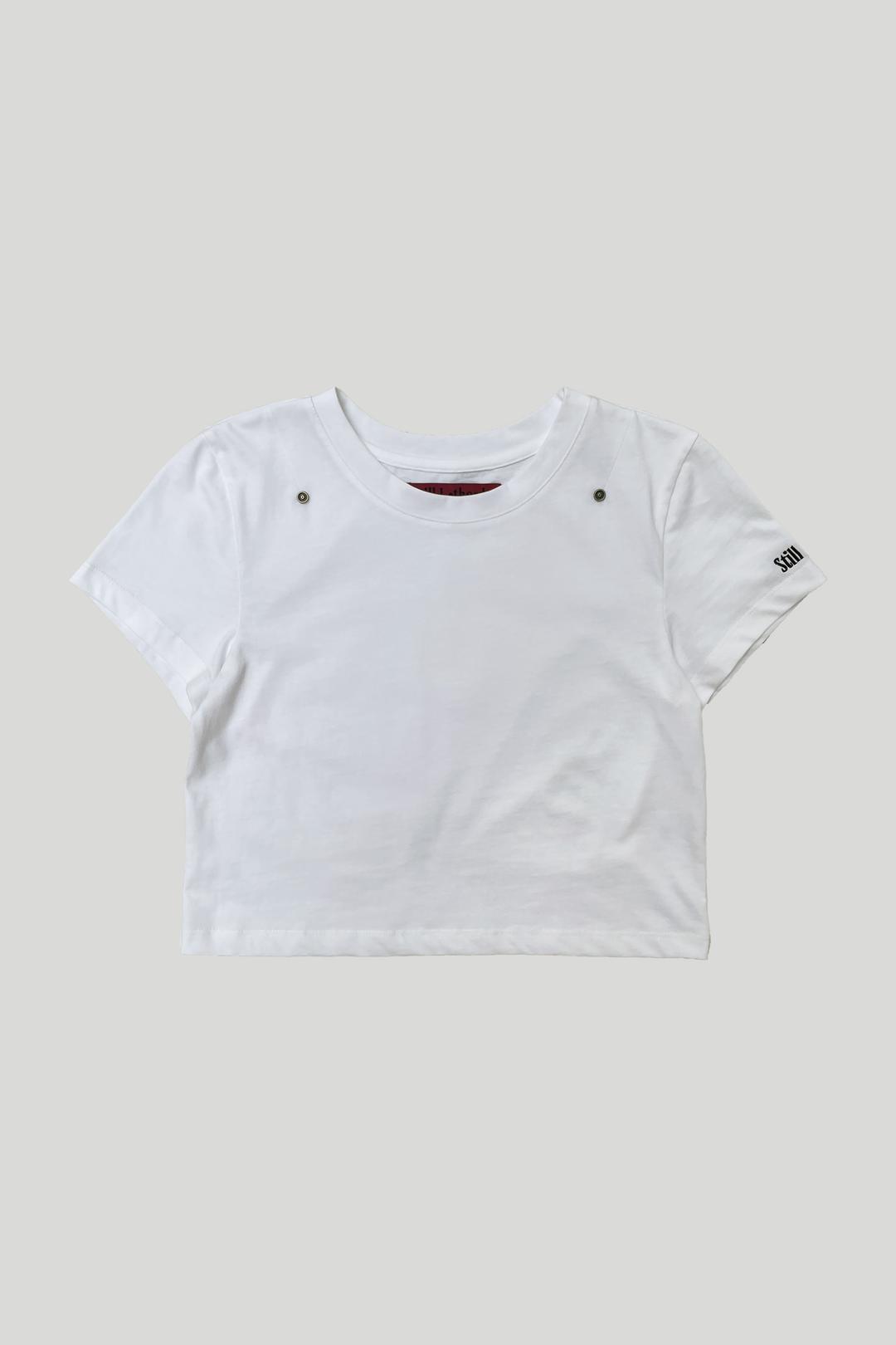 T-SHIRT 01 COLLARBONE: WHITE
