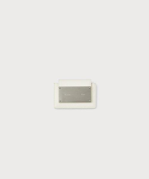 ACCORDION WALLET IN WHITE