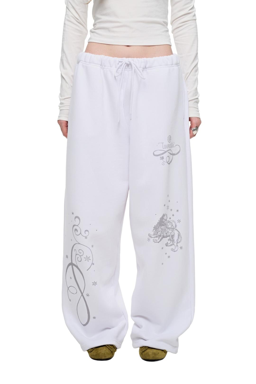 ORNAMENT 02 SWEATPANTS (WHITE)