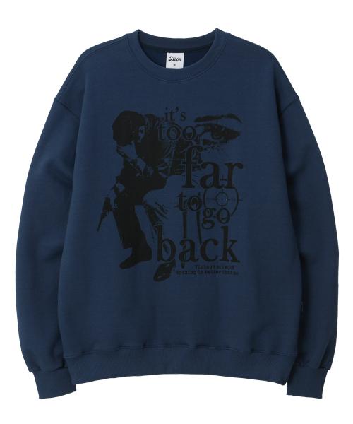 VINTAGE ARTWORK SWEATSHIRT_deep blue