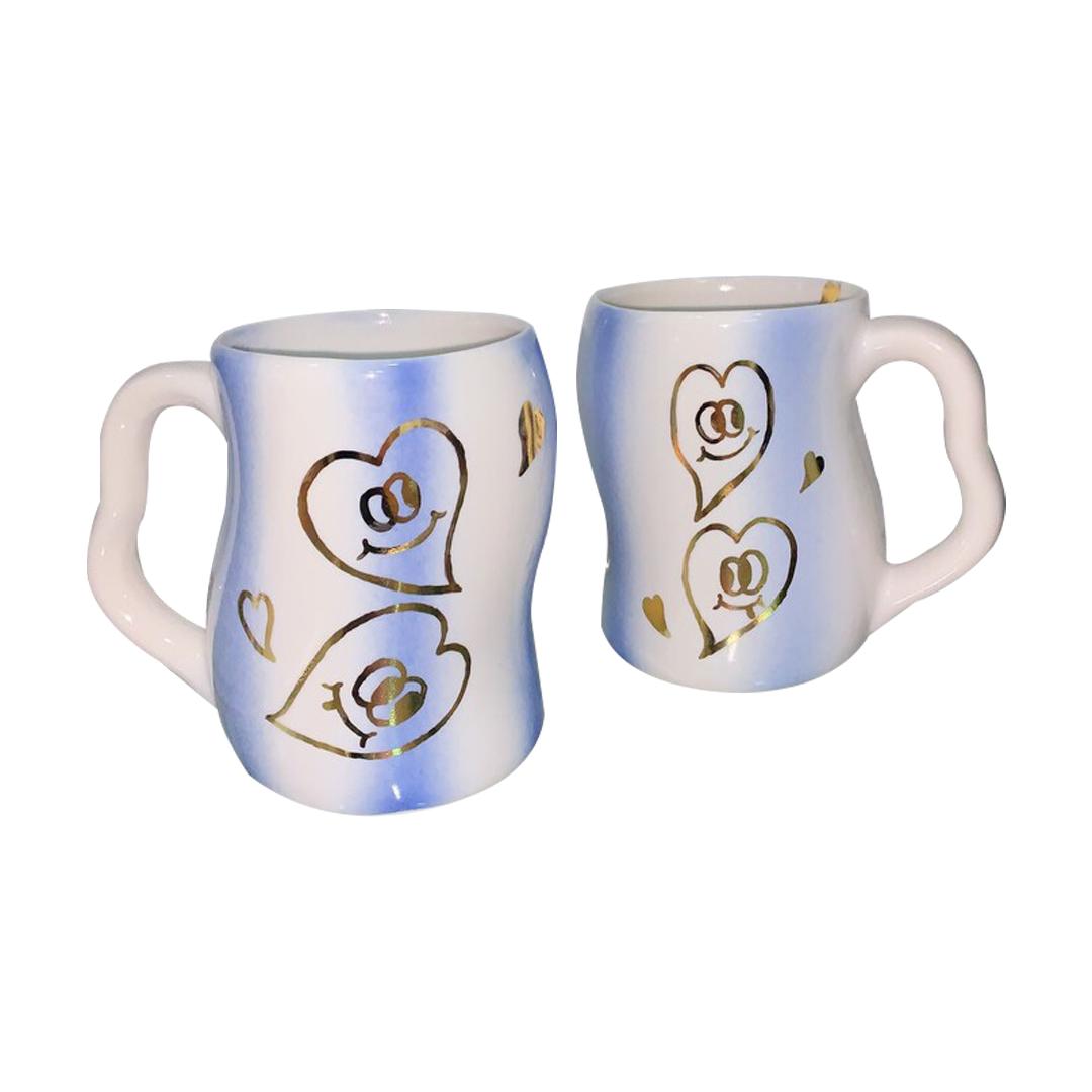 [BAKE AND SOIL] Gold Smile Wave Cup