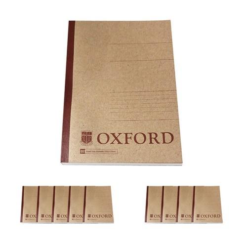 OXFORD 크라프트 잘펴지는 노트 B5, 혼합색상, 10개 - 유선/무선노트 | 쿠팡