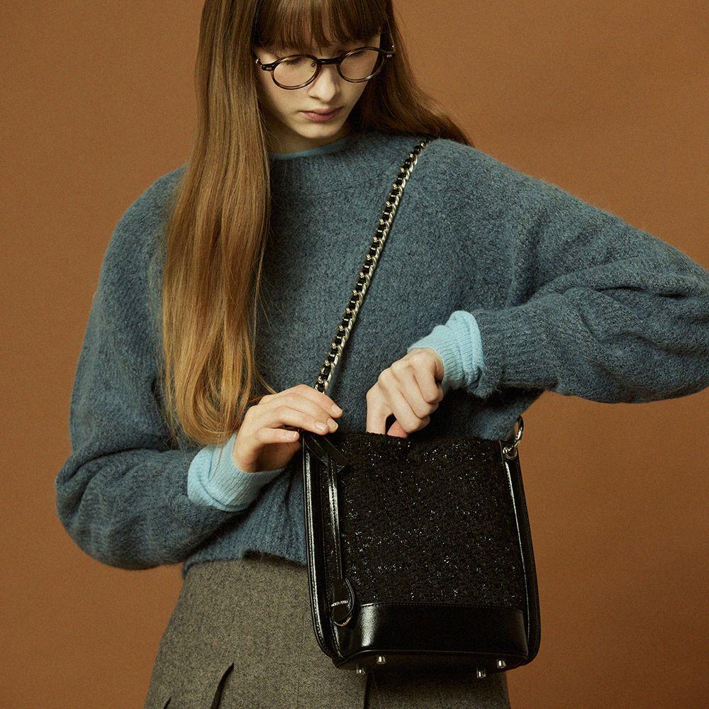 Tweed Tiny Karma_Black
